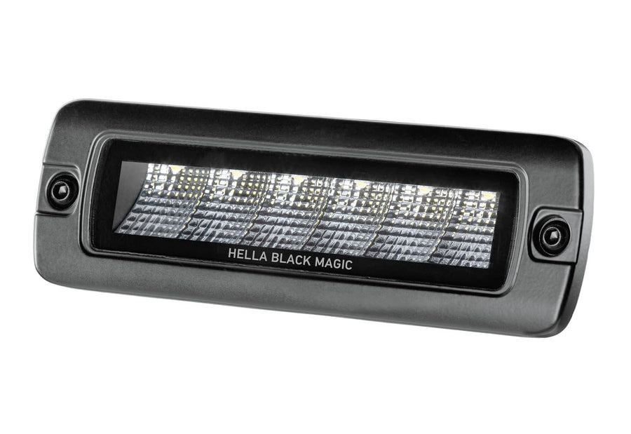 Black Magic Mini Lightbar HELLA 1FB 358 176-221 LED-Spotlight - 6.2" - 12/24V