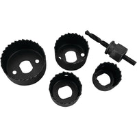 Interchangeable Arbor Performance Tool 1460 with Four Hole Saw Sizes: 1 1/4-Inch, 1 1/2-Inch, 1 3/4-Inch and 2 1/8-Inch, Ideal for Woodworking and DIY Projects