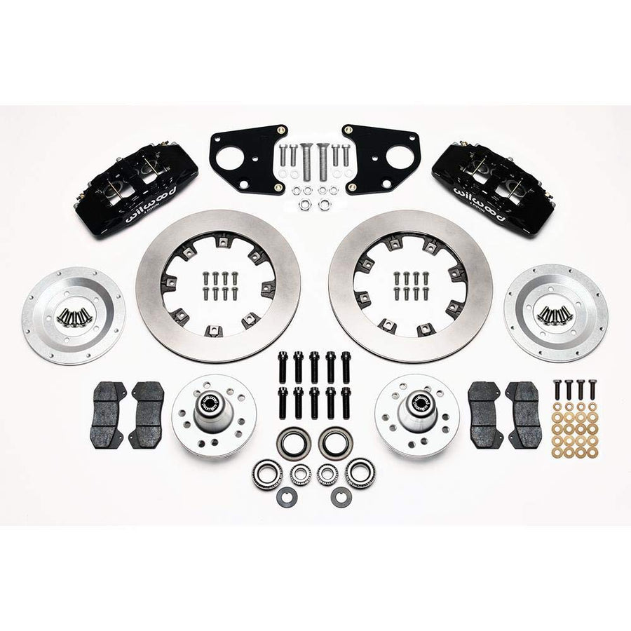 Front Hub Kit, DP6A 12.19", Drilled, Red