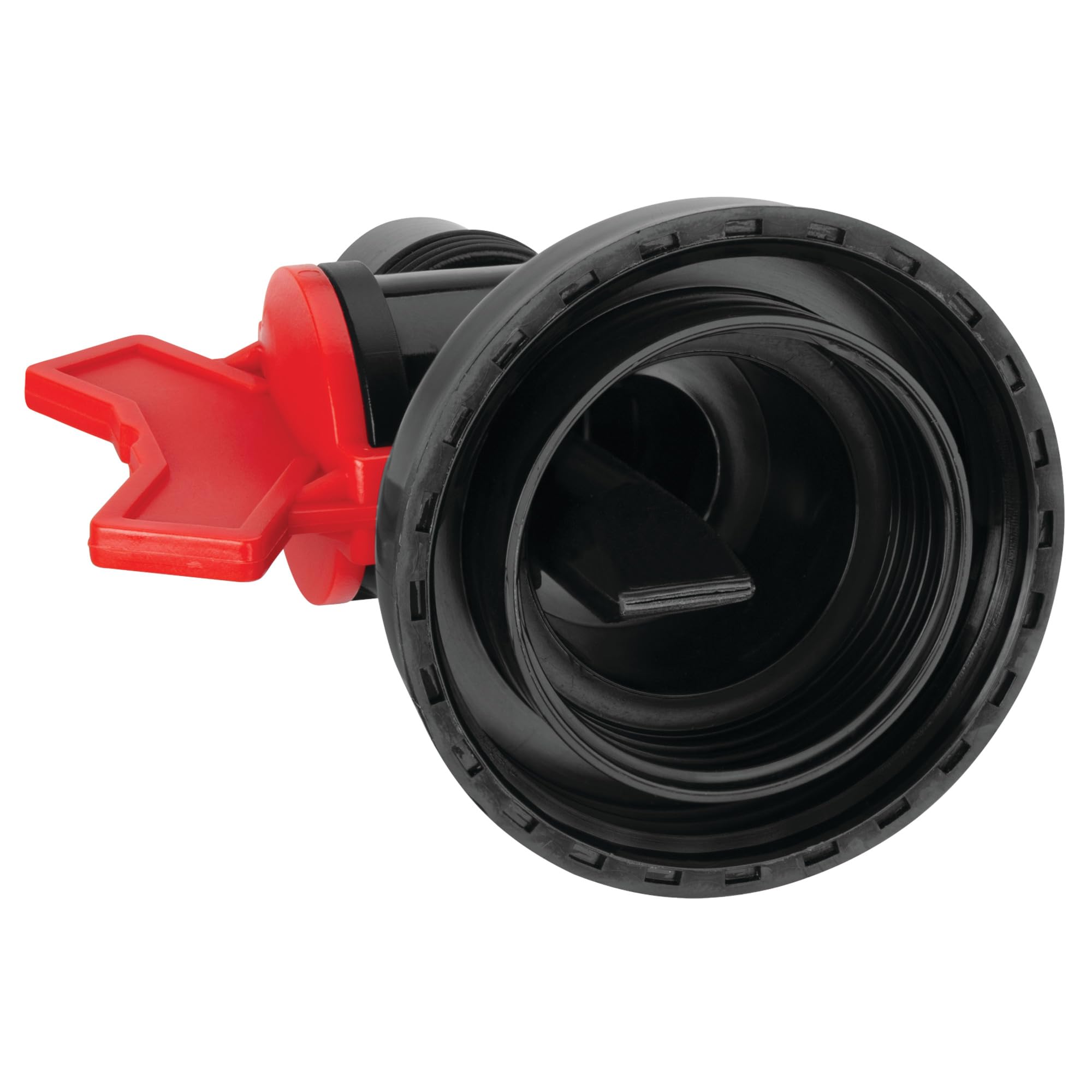 3-in-1 Flexible Spout Funnel Performance Tool W4065 - Rotary Switch, Bleed-Off Valve, Accordion-Style Spout, 15 in. Length, Black/Red