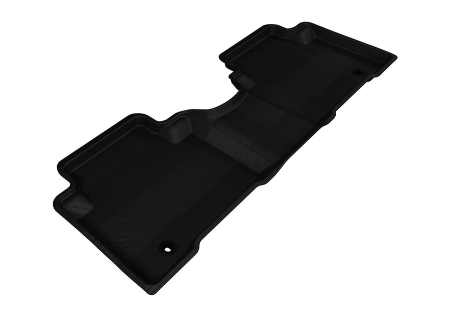 Kagu 3D MAXpider Custom Fit Floor Mat (Black) for 2013-2018 Hyundai Santa FE Sport - 2ND Row