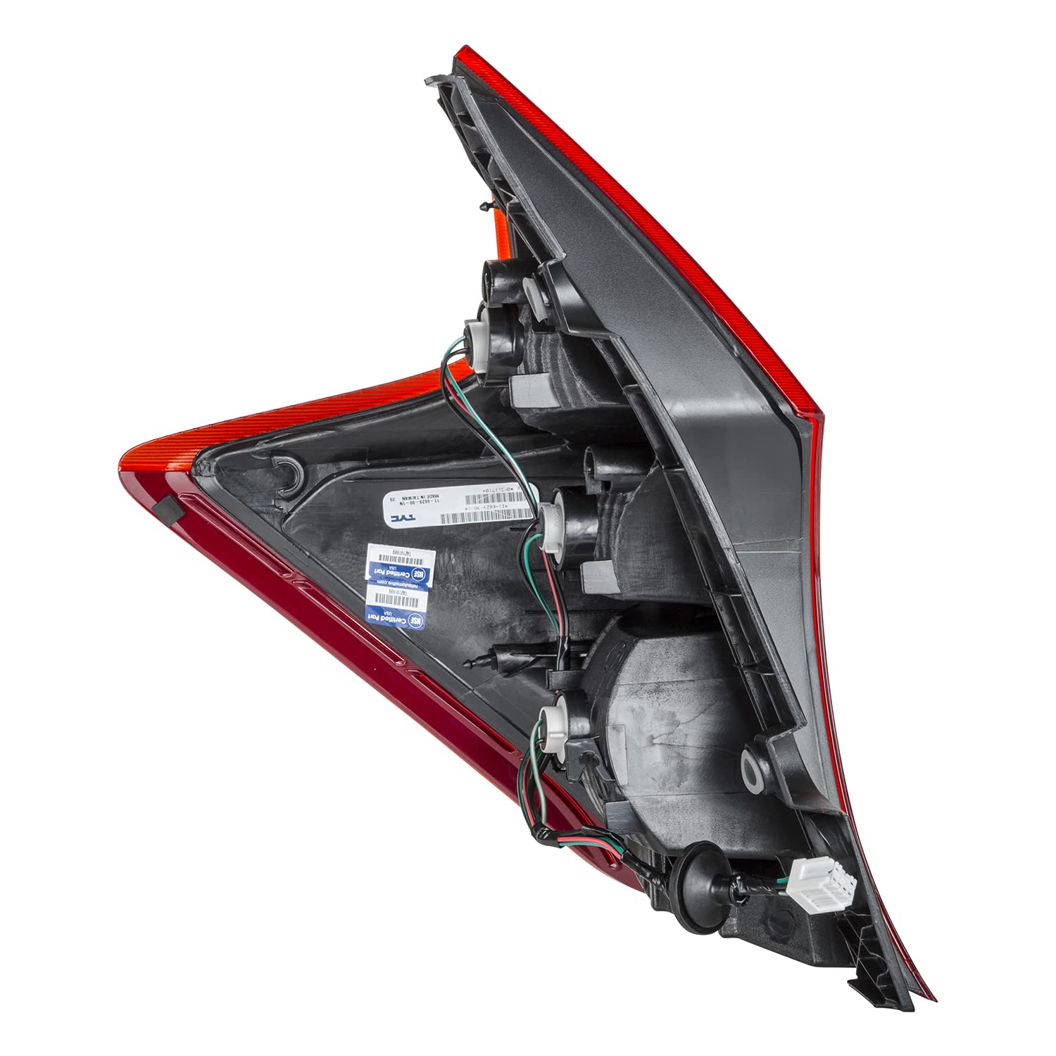 Right TYC Tail Light Assembly Compatible with 2014-2019 Nissan Versa