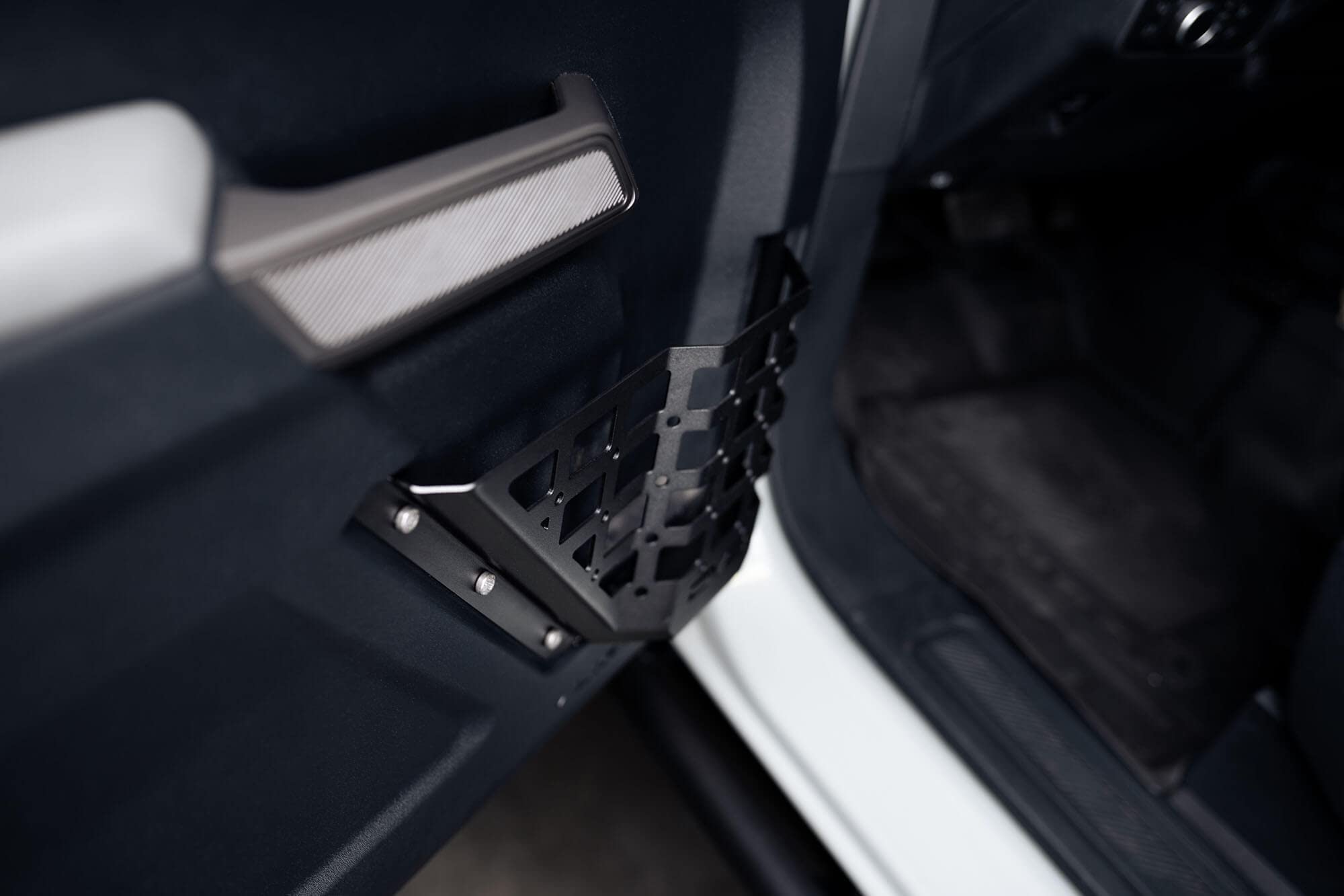 DV8 Offroad Molle Panels for Front Door Pocket 2021+ Ford Bronco 6th Gen | Driver & Passenger Side Pair | Increased Capacity of Door Pockets | Compatible with Molle Accessories