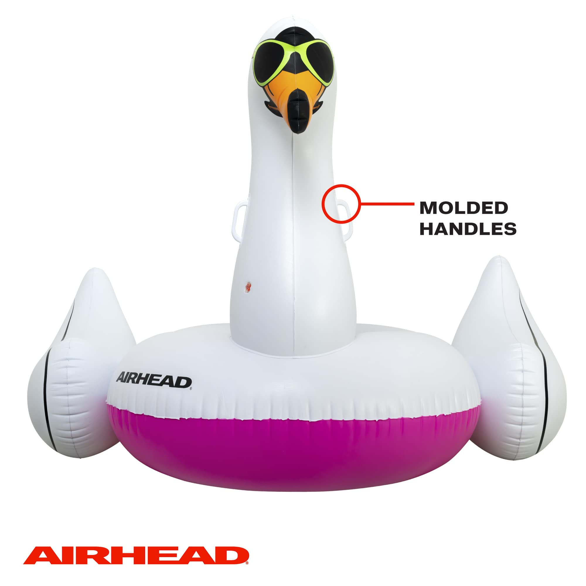 Cool Swan Airhead Inflatable Pool Float