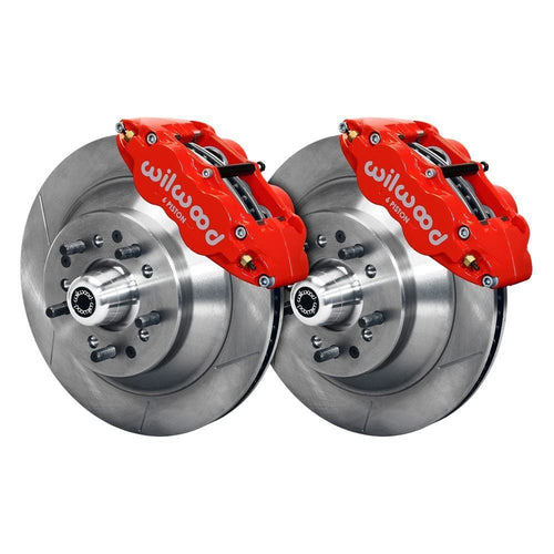 1PC Rtr Kit, FNSL6R Front Hub,12.88"-Red