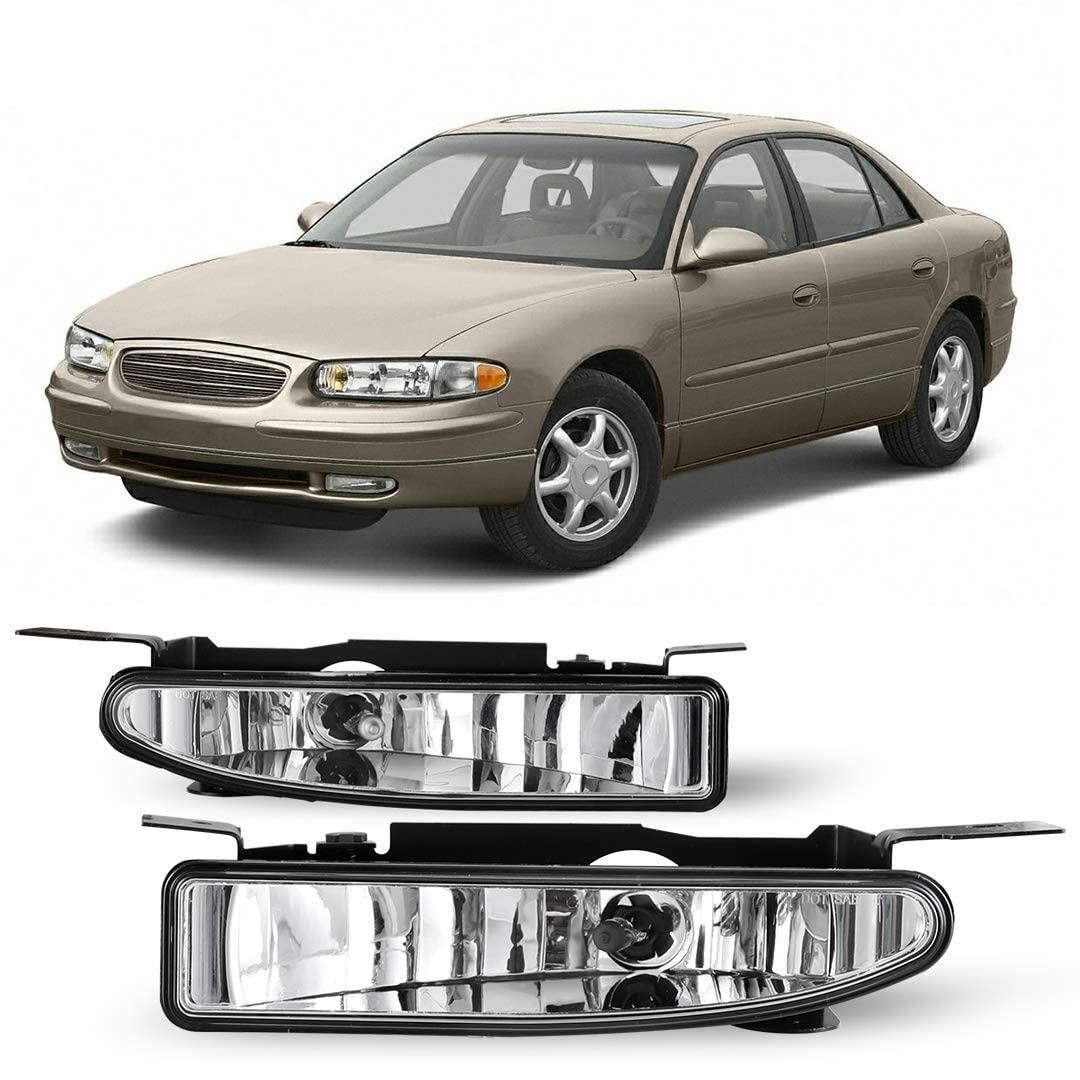 Winjet OEM Series WJ30-0209-09 for [1997-2005 Buick Regal] [1997-2005 Buick Century] Driving Fog Lights