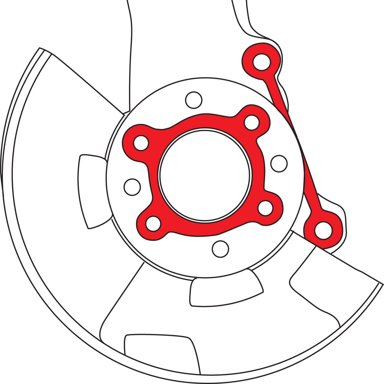 GENESIS FR Camber Shim ±1.25° Specialty Products Company (71935) Vehicle Specific Item