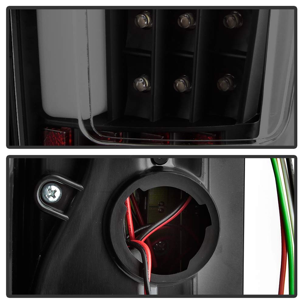 LED Tail Lights Xtune (ALT-ON-CCO04-LED-BSM), Black Smoke