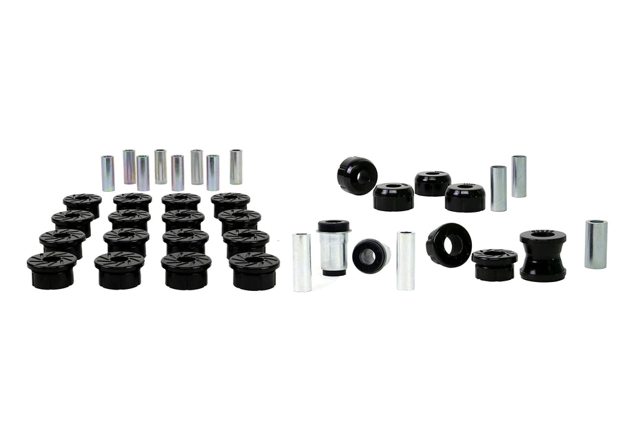 Nolathane Front and Rear Suspension Bushing Kit REV002.0096; fits Toyota Corolla 84-87