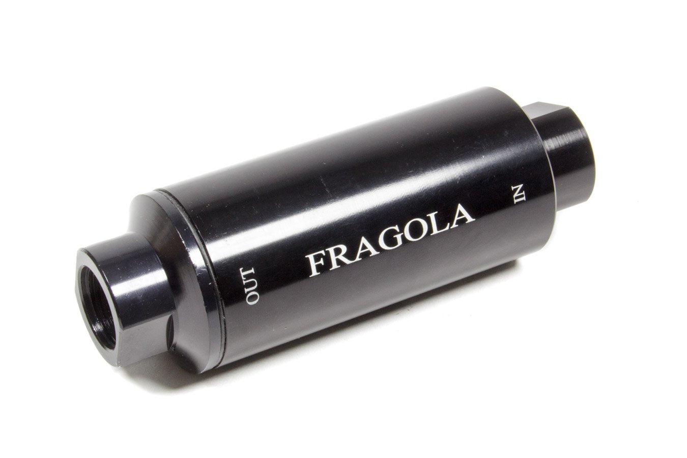Fuel Filter Fragola Performance Systems #10 In/Out 10 Micron Black 960002-BL