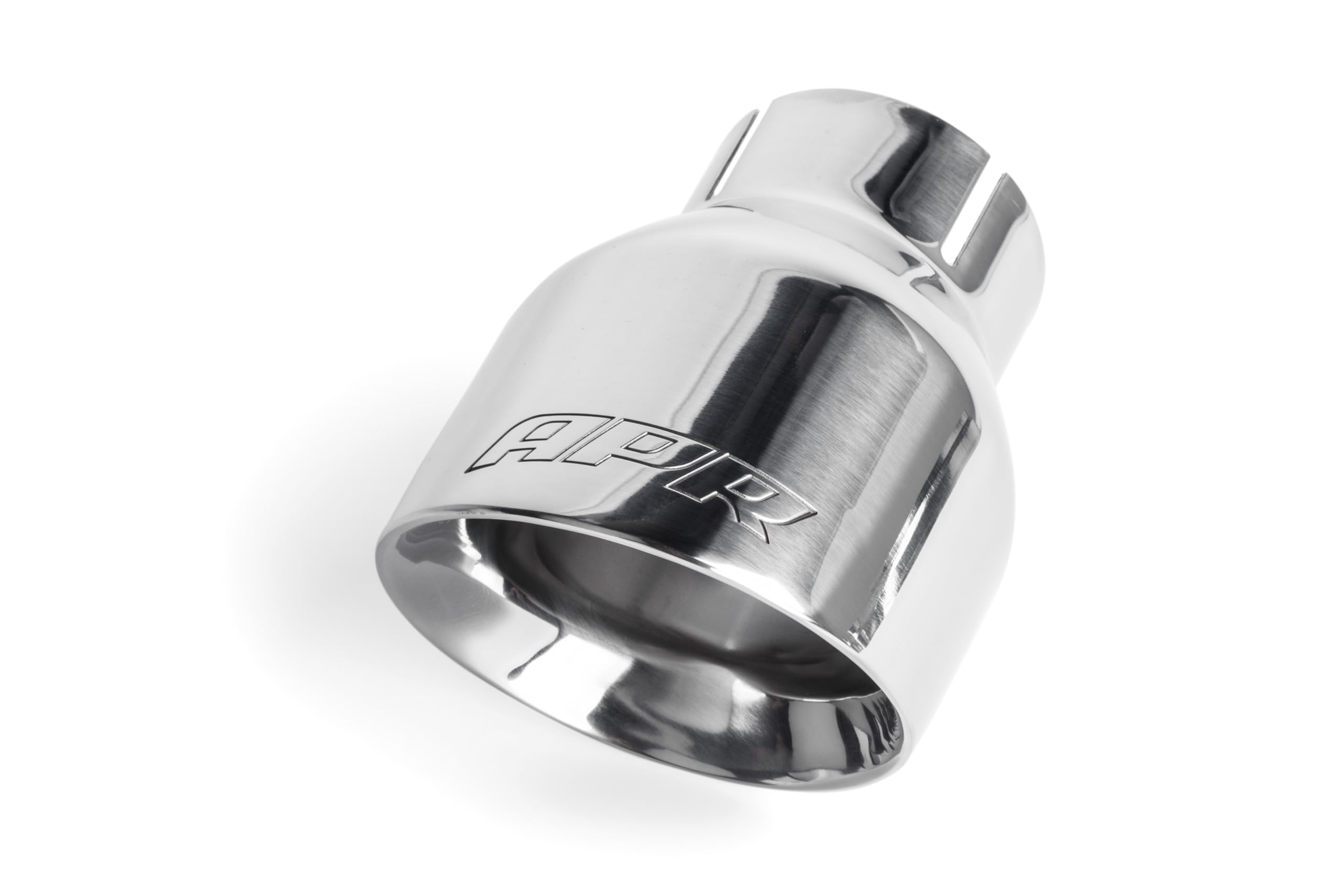 Double-Walled APR TPK0001 4 in. Slash-Cut Tips Polished - Set of 2