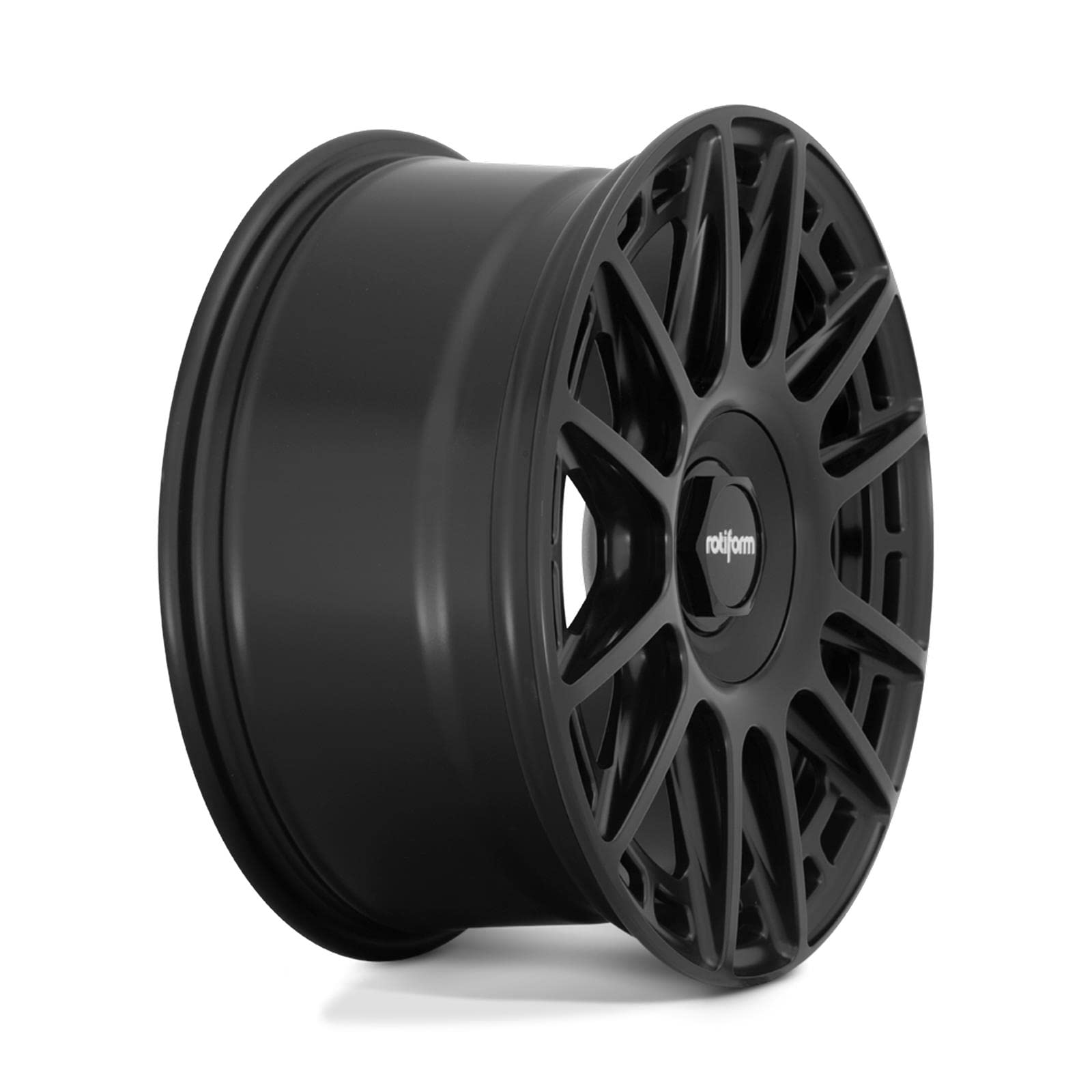 R159 Rotiform OZR 19x8.5 5x112/5x120 +35mm Matte Black Wheel Rim 19" Inch