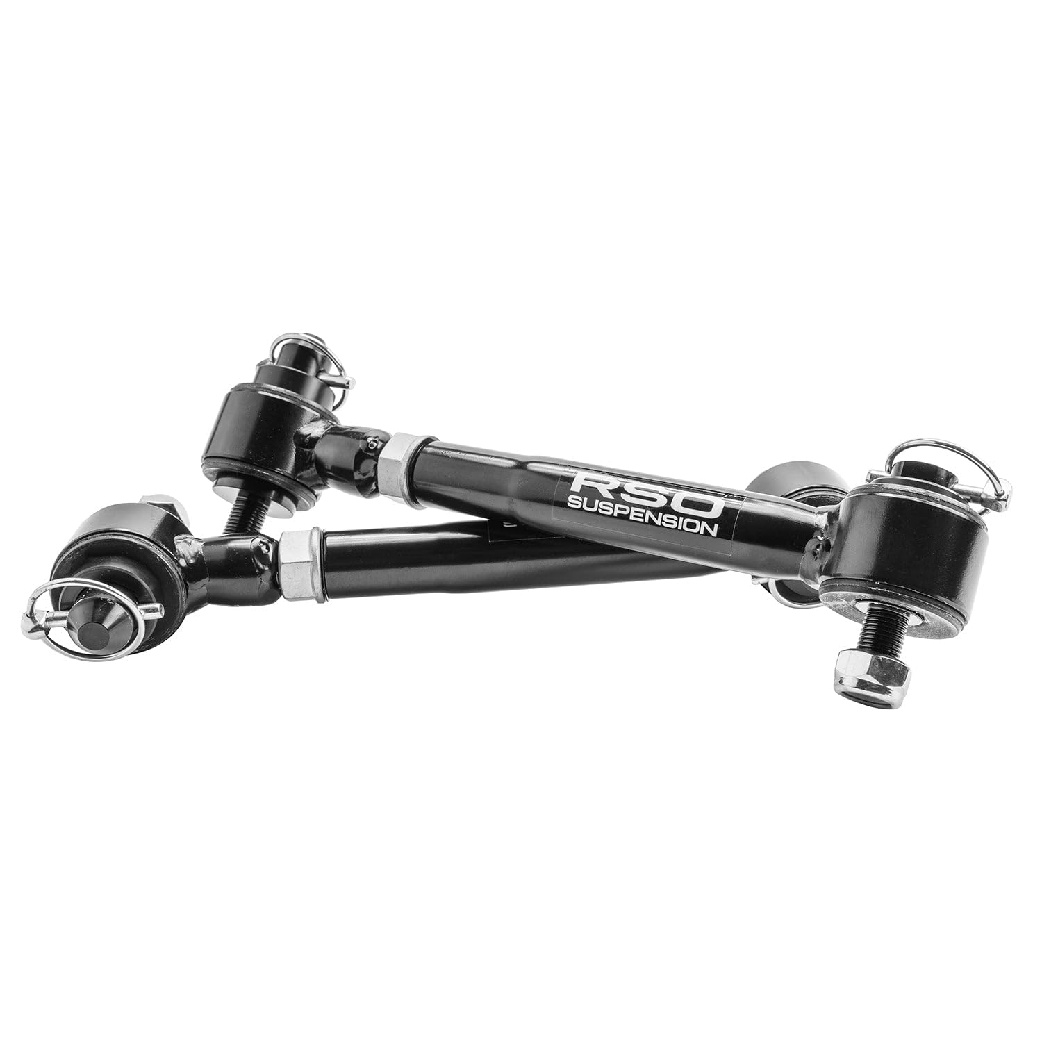 Front RSO Suspension Sway Bar End Links Quick Disconnect 2.5-6in Lift Compatible with 2007-2018 Wrangler JK/JKU
