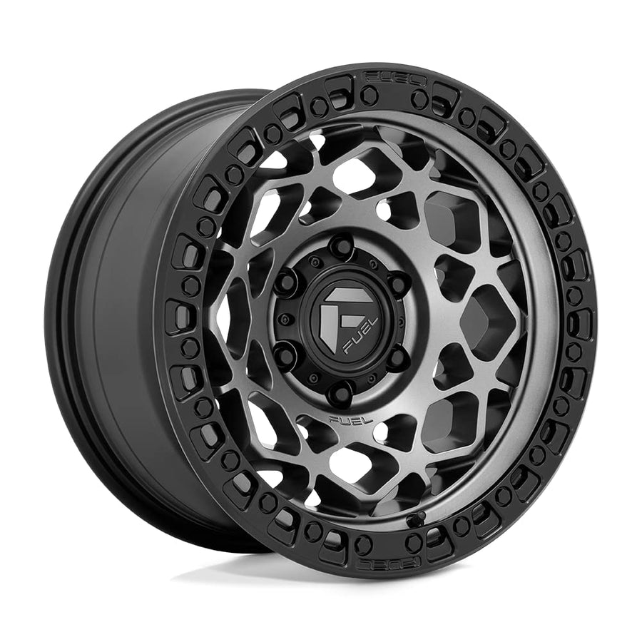 1PC Fuel D784 17X9 6X4.5 GMTL M-BLK-RING 01MM - D78417908750