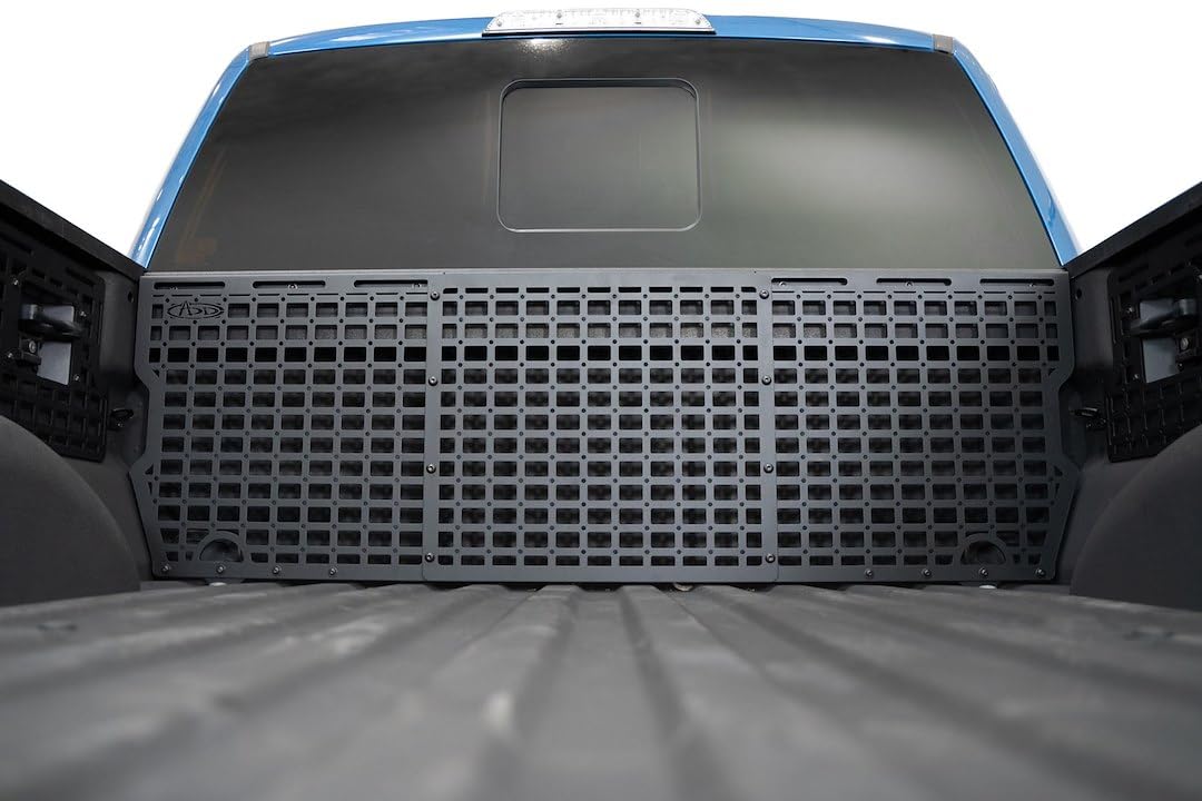 Molle Panels Bed Cab for The 2015-2020 Ford F-150 & 2017-2020 Ford F-150 Raptor | Molle Pattern Offers Diverse Mounting Solutions | Made in The USA | Addictive Desert Designs (Driver Side)