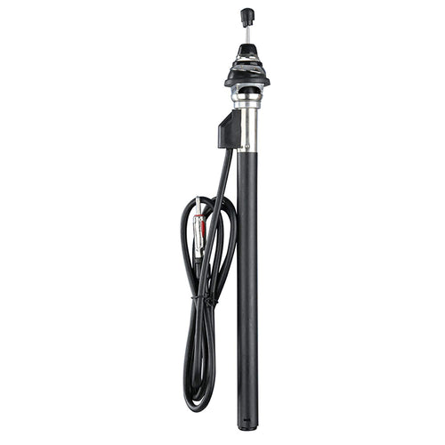 Metra Universal 44-UL09 Retractable Top-Mount Antenna, Black