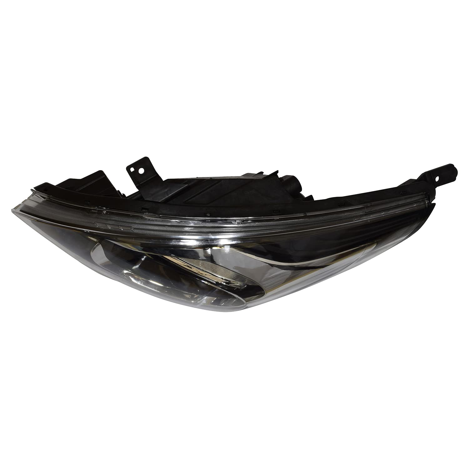 Left TYC Headlight Assembly Compatible with 2012-2017 Kia RIO