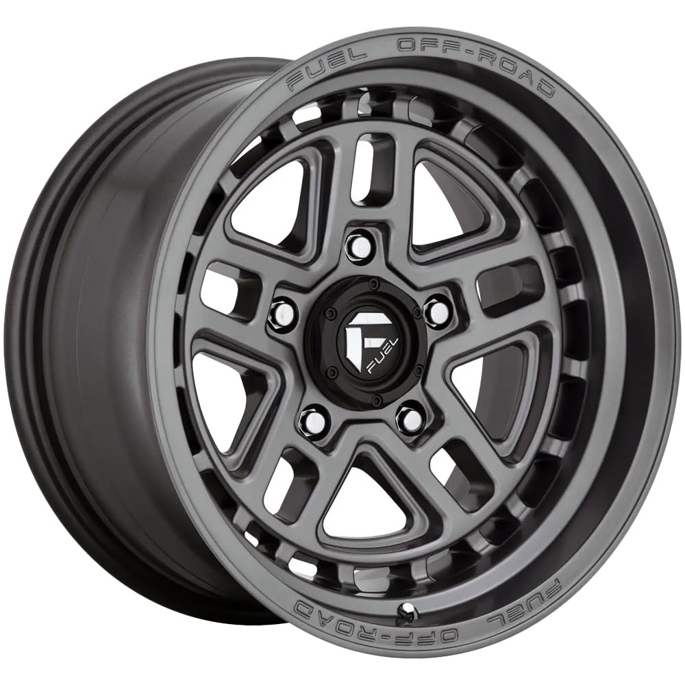 Nitro FUEL GD-Matte Gun Wheel with Painted (17 x 9. inches /5 x 127 mm, -12 mm Offset)