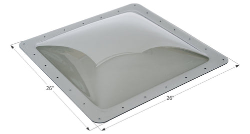 RV Skylight ICON 12121 SL2222-22" x 22" x 4", Smoke