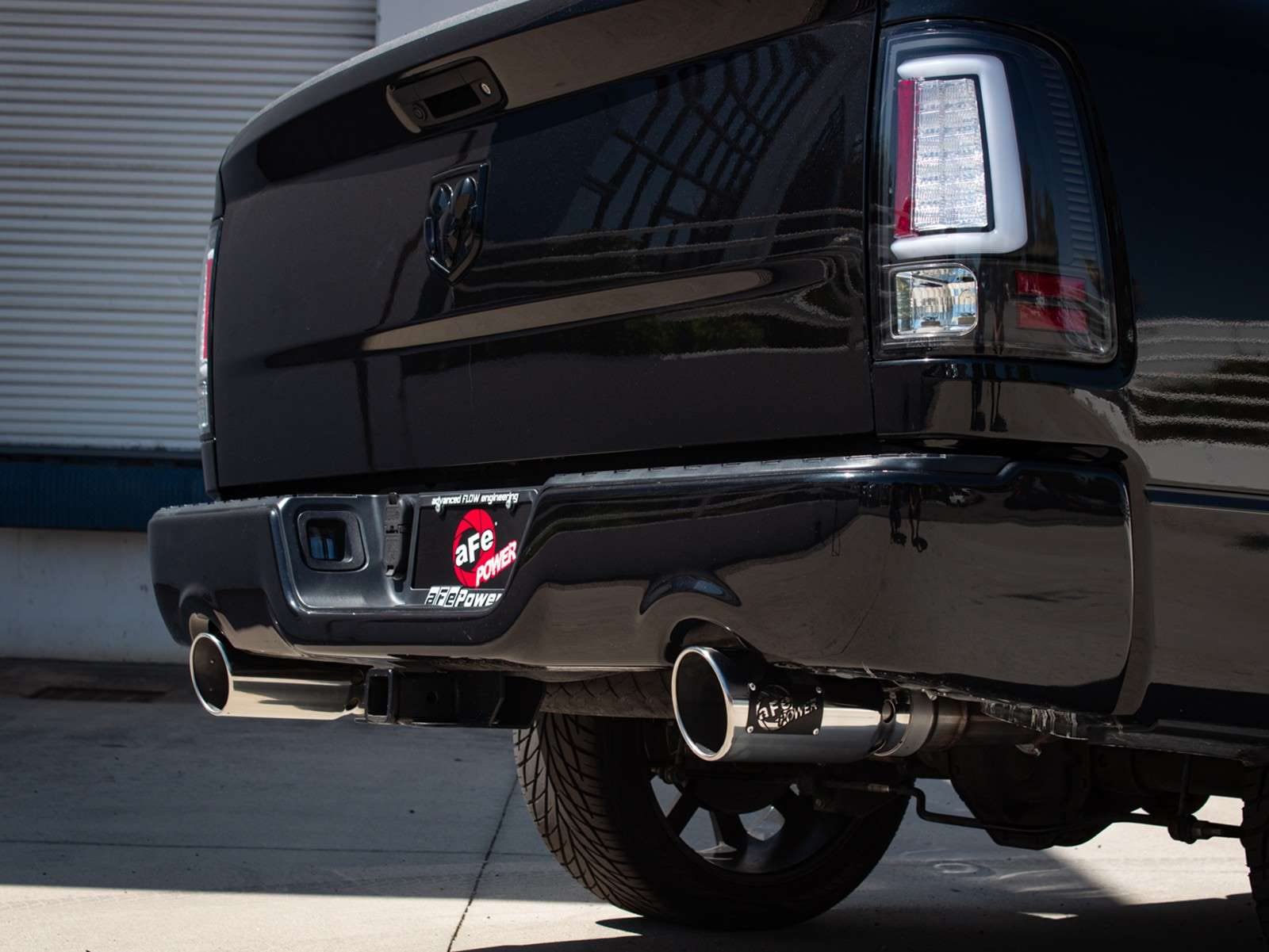 Gemini XV aFe POWER 49-32083-P Cat-Back Exhaust System w/Cut-Out, 3" 304 Stainless Steel, Polished Tips, for 2009-2019 Dodge/RAM 1500
