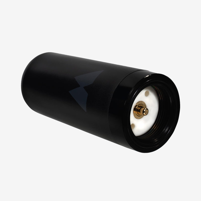 Midland 3DB MXTA25 MicroMobile Compatible Gain Ghost Antenna - 3.5” Tall with 1.5” Base Diameter - Low Profile GMRS NMO Connection