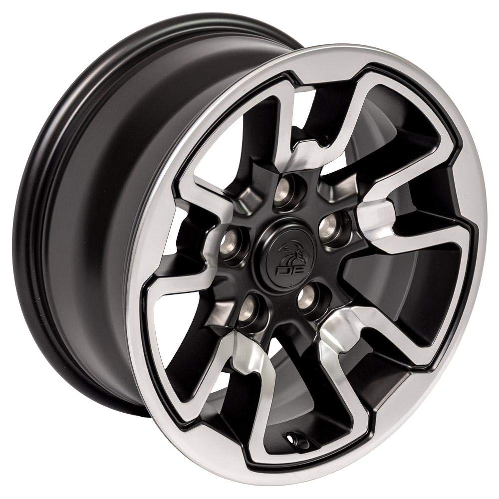 OE Wheels DG55-17080-5550-18PB1: 17" Dg55 Replica Wheel Fits Dodge Ram Rebel 17X8 Polished W/Satin Wheel