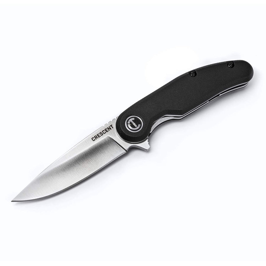 Crescent Drop Point 3-1/4 Inch Composite Handle Pocket Knife - CPK325C