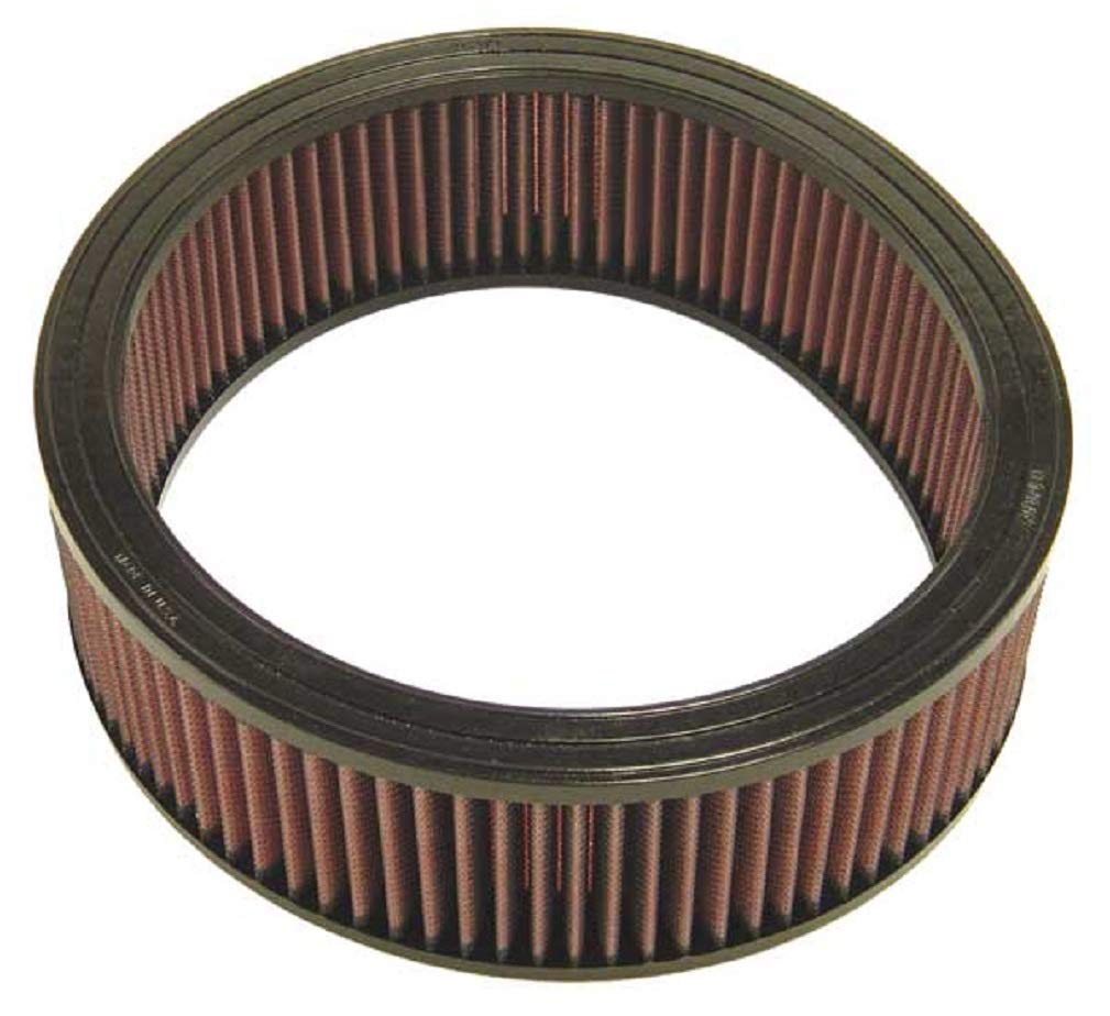 K&N Engine Air Filter: Replacement Car Air Filter, Reusable, Clean Every 75,000 Miles, Washable, Premium: Compatible Select 1966-1980 PLYMOUTH/DODGE/CHEVROLET Vehicle Models (See Description), E-1250