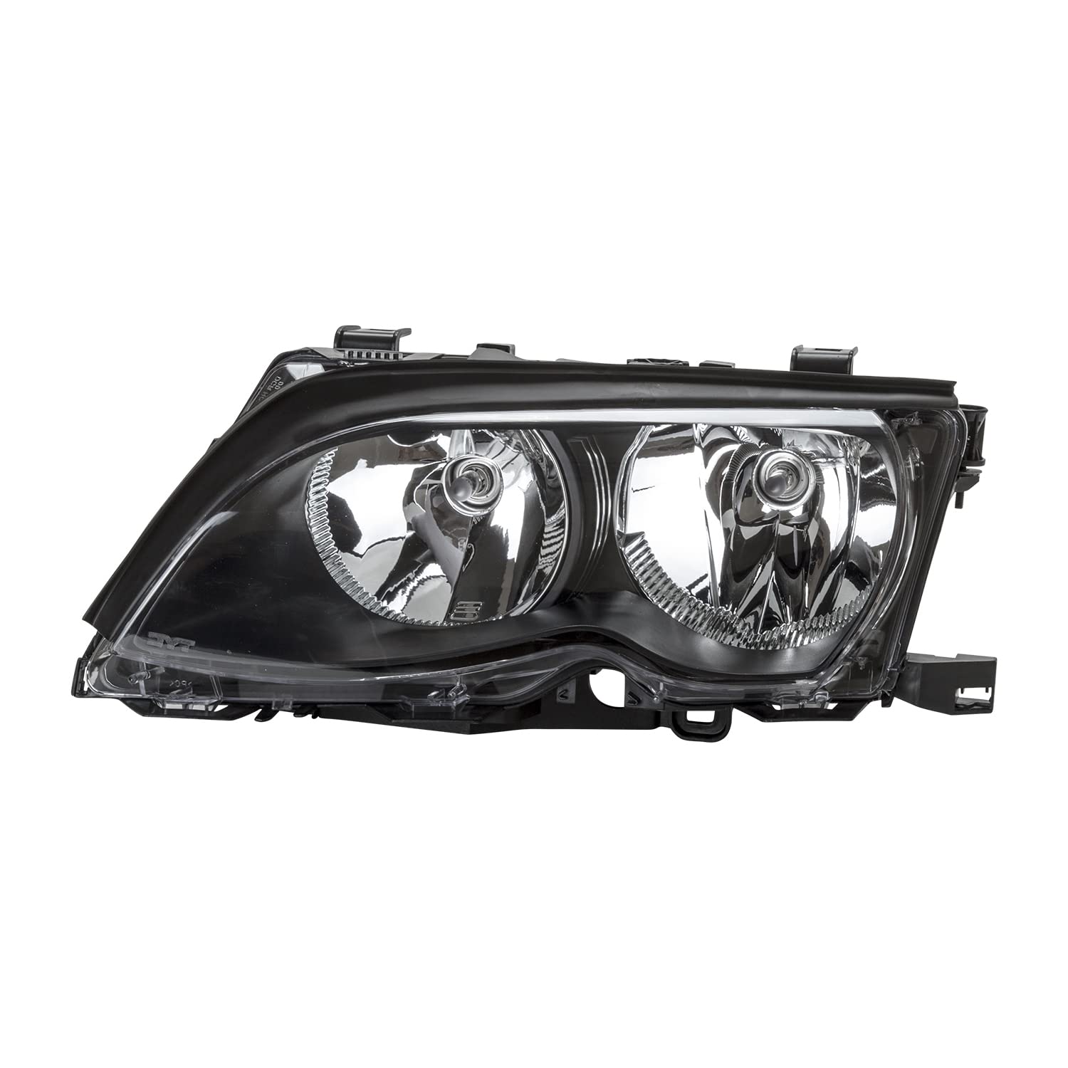 Left TYC Headlight Assembly Compatible with 2002-2005 BMW 3 Series