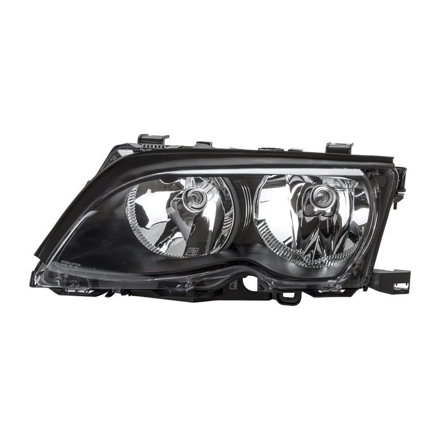 Left TYC Headlight Assembly Compatible with 2002-2005 BMW 3 Series