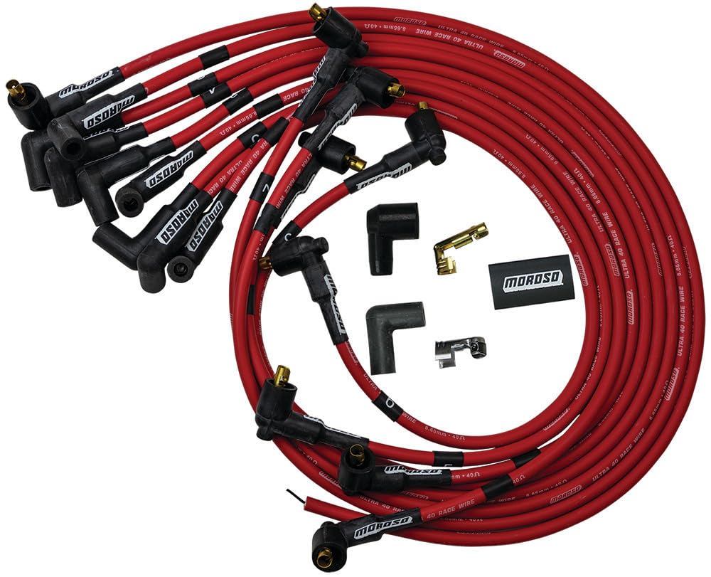 Moroso WIRE SET,RED ULTRA 40 PERF SBC,73685