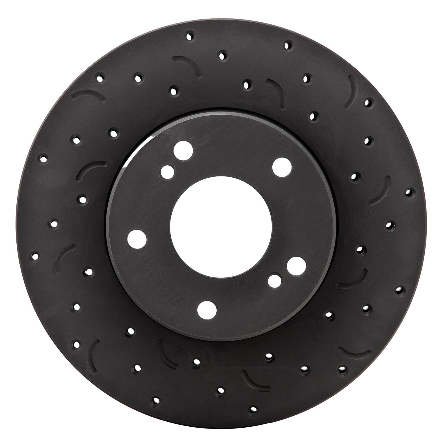 Talon Cross-Drilled and Slotted Vented Rotor, Hawk Performance Brakes, 11.02 in. Diameter, 1.93 in. Height