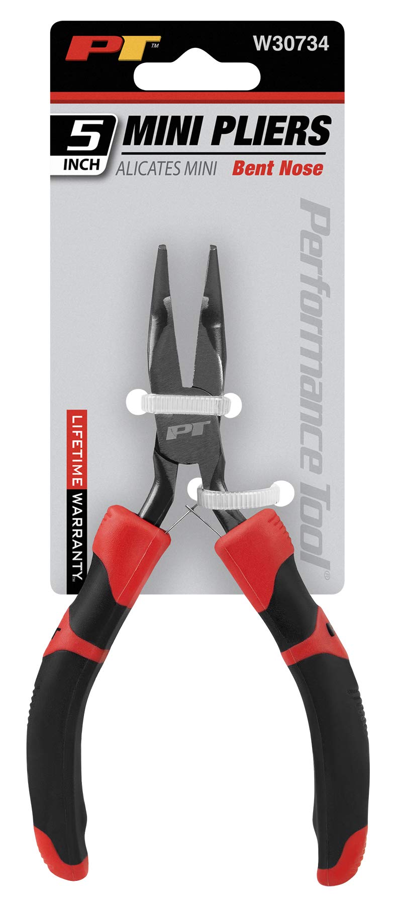 W30734 Performance Tool Non-Slip Ergonomic Grip Pliers with Hardened Steel Jaws and Cutting Edges, US Patent D704523S1