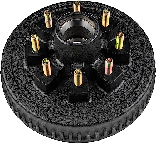 Hub & Drum Ultra-Fab (7000 lb Capacity, 8" X 6.5", 9/16"-18, for 12" Brakes) (48-979503)