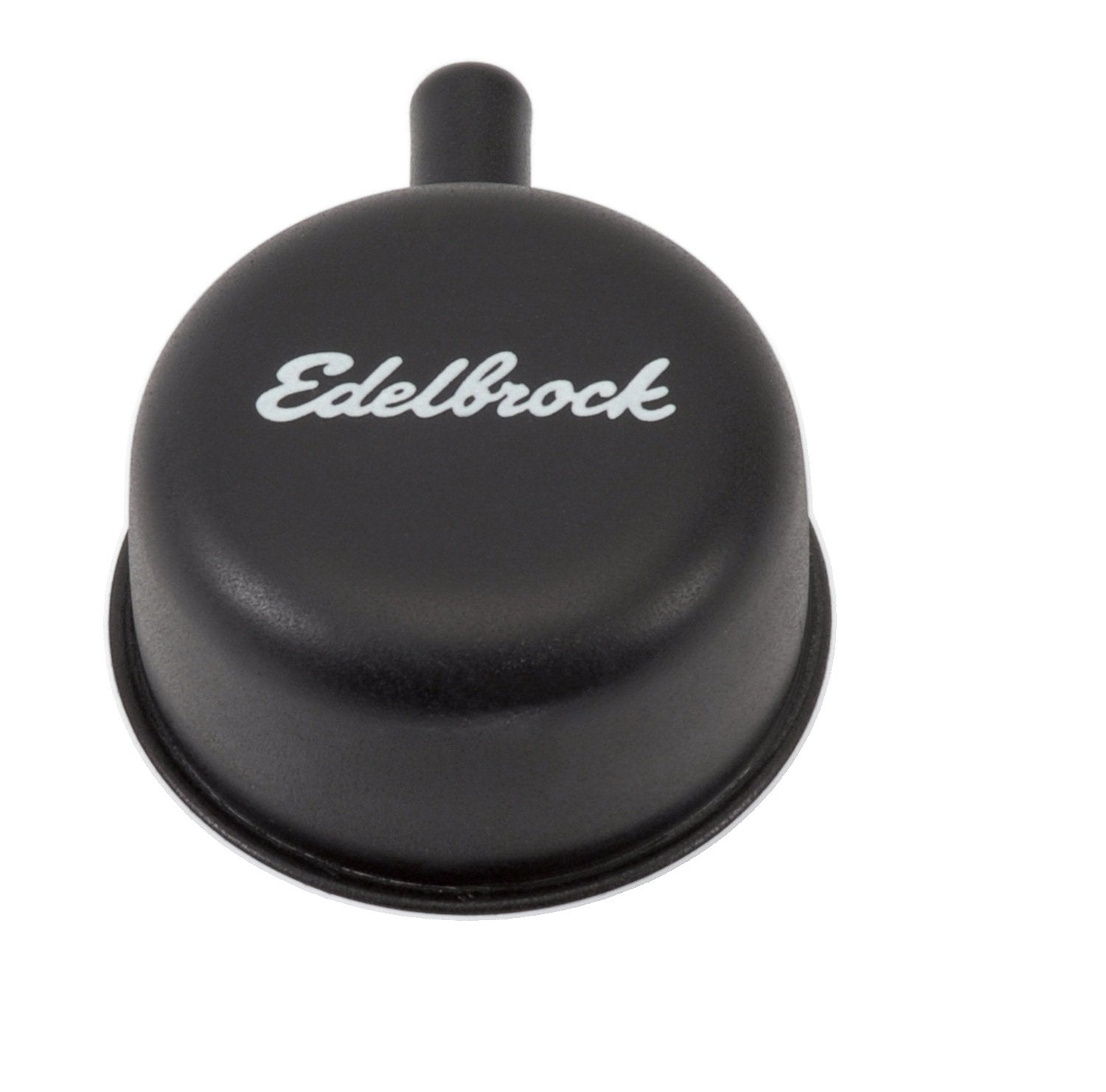 Valve Cover Breather Edelbrock 4413 Round 2.25 in. Tall w/90 deg. PVC Port