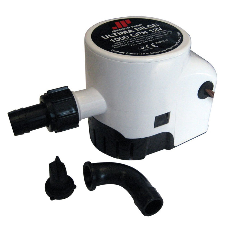 1000 GPH Johnson Pumps Ultima Bilge Pump, 12V