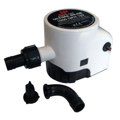 1000 GPH Johnson Pumps Ultima Bilge Pump, 12V