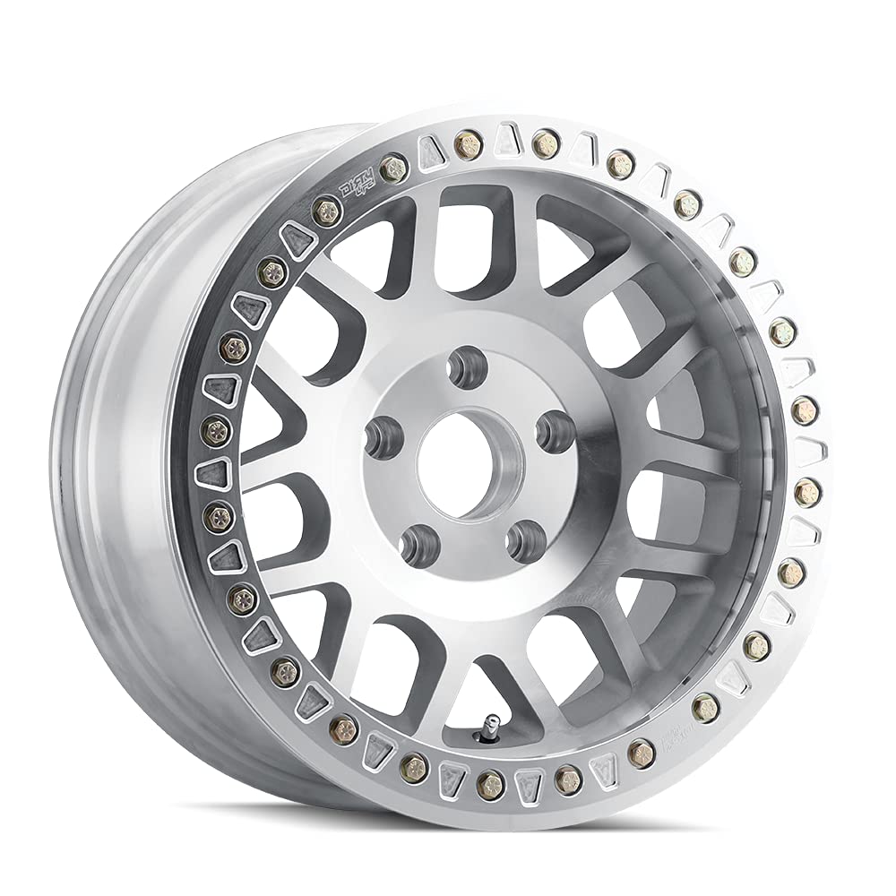 MESA RACE Dirty Life MACHINED BEADLOCK Wheel with Alloy Steel (17 x 9. inches /6 x 106 mm, -12 mm Offset)