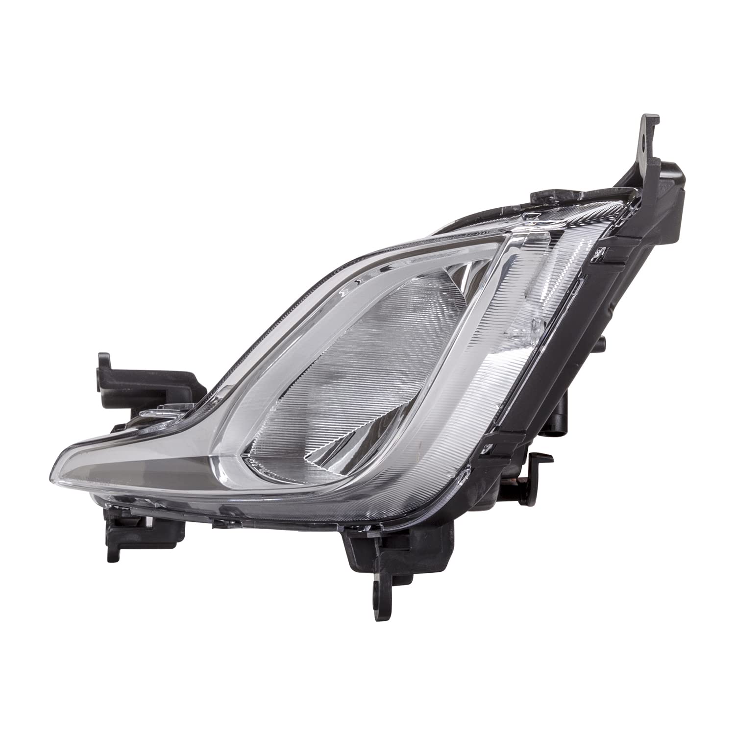 Left TYC Fog Light Assembly Compatible with 2013-2017 Hyundai Elantra