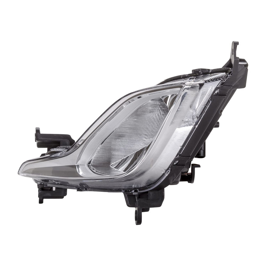Left TYC Fog Light Assembly Compatible with 2013-2017 Hyundai Elantra
