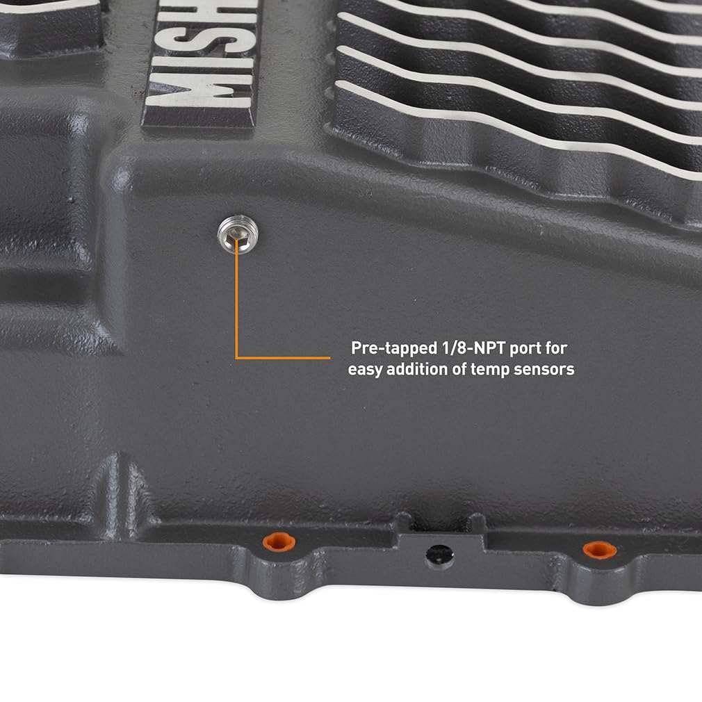 Mishimoto Transmission Pan Aluminum, Compatible with Ford 10R60 & 10R80 Transmissions