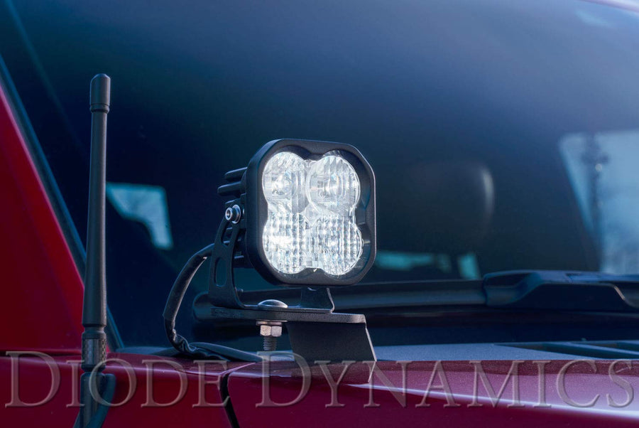 Stage Series Diode Dynamics Backlit Ditch Light Kit compatible with Ford F-150 2015-2020, C2 1.0 Pro Yellow Combo