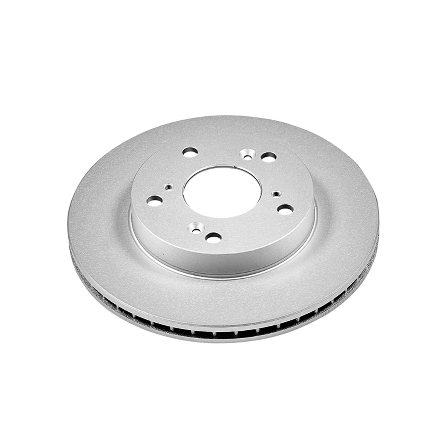 Power Stop JBR1551EVC Evolution Genuine Geomet® Coated Brake Rotor For Acura ILX 2013-2014, Honda Civic 2012-2015 [Model Specific]