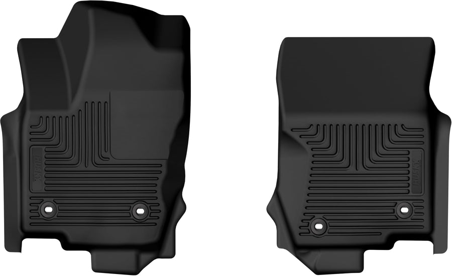 Husky Liners X-act Contour Floor Mats | 2024-2025 Lexus GX550 Fits; 2024-2025 Toyota Land Cruiser | Front, 2-pc Black - 54481