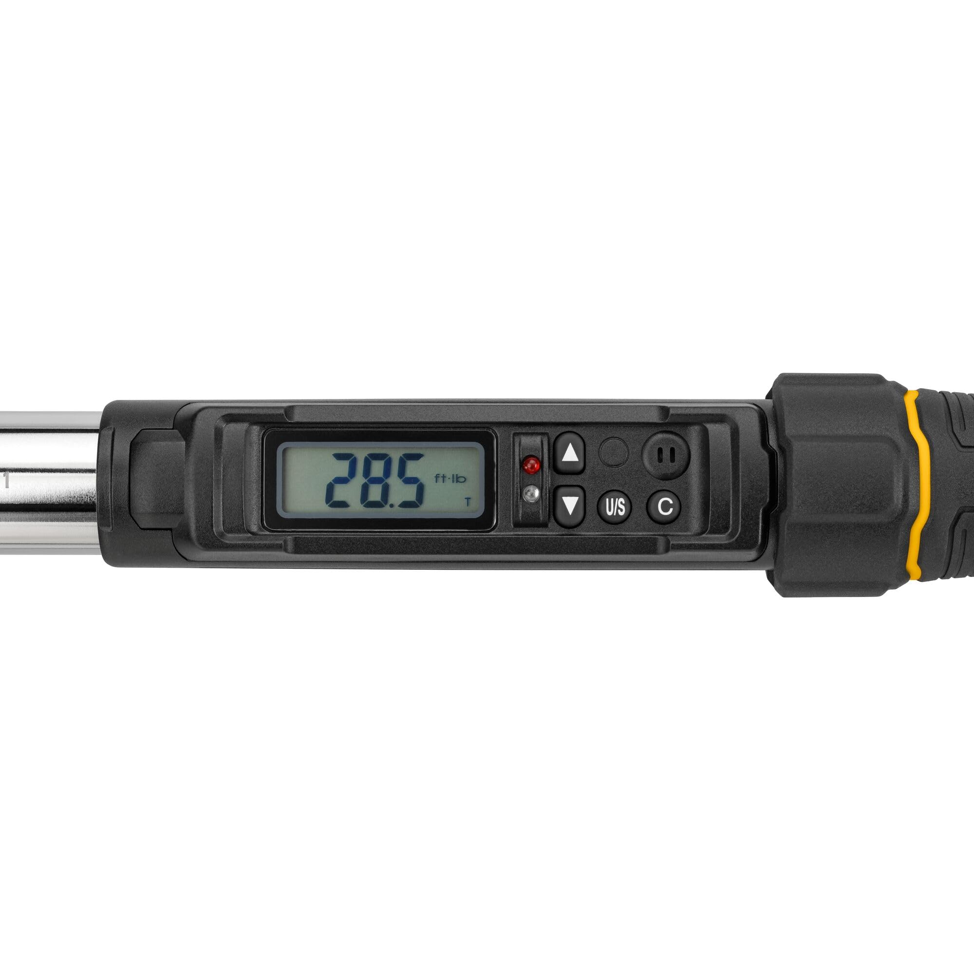 Digital Torque Wrench DEWALT, 1/2 inch Drive, 50-250 FT-LB, with Storage Case (DWMT17060)