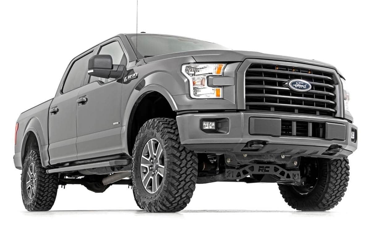 4" Rough Country Suspension Lift Kit for 2015-2020 Ford F-150 4WD - 55530