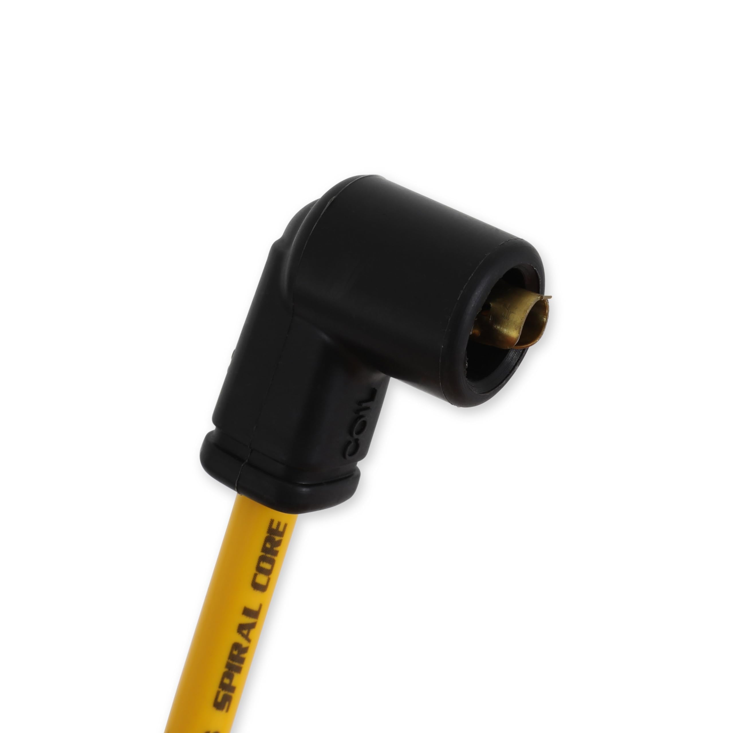 8033 ACCEL Spark Plug Wire Set - 8.8mm - Spiral Suppression Wire - Universal Set with Vari-Angle Boots - Yellow