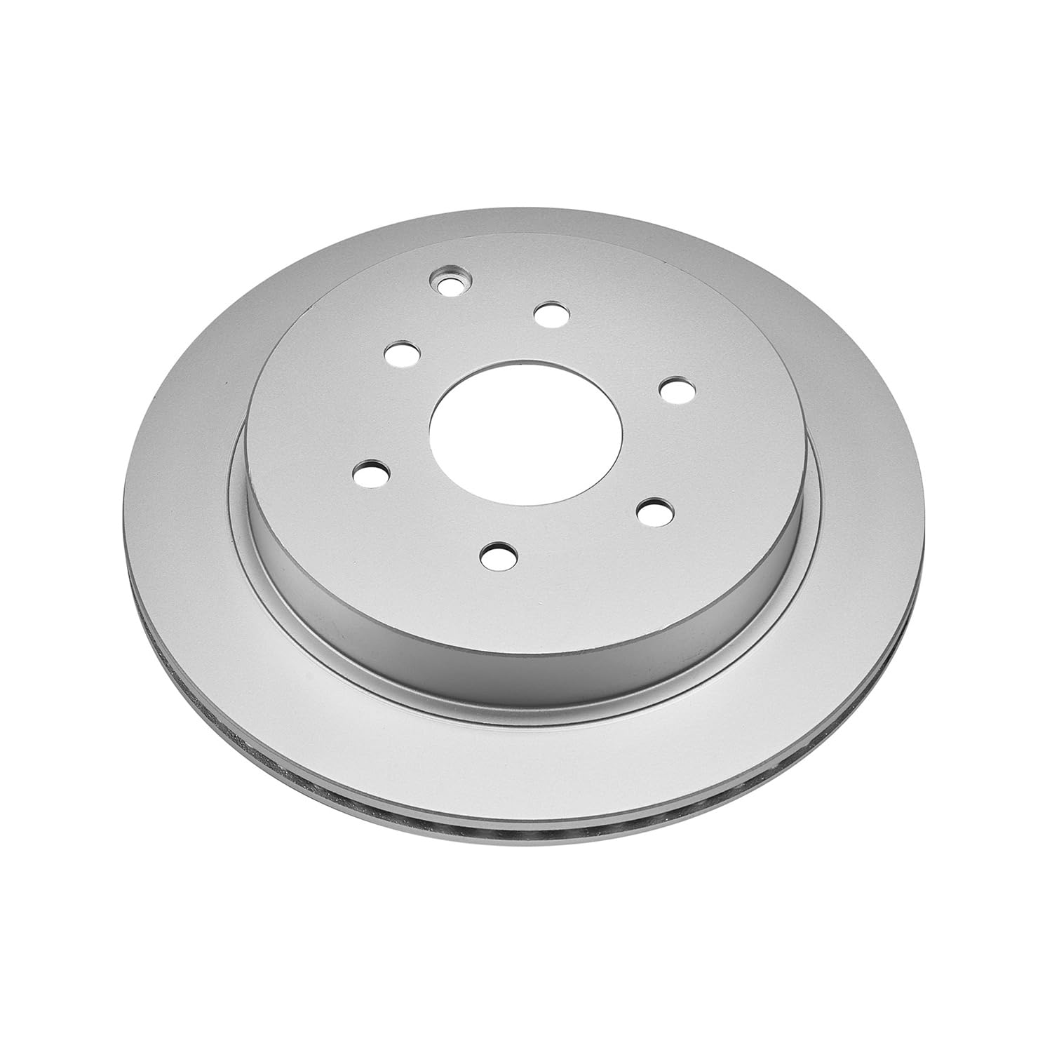 Rear Power Stop JBR1553EVC Evolution Geomet Coated Brake Rotor For INFINITI QX56 2011-2013, INFINITI QX80 2014-2024, Nissan Armada 2017-2024 [Model Specific]