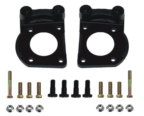 Caliper Mounting Bracket Set LEED BRAKES K/H With Hardware Mustang 4 Piston