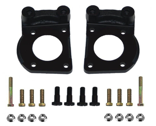 Caliper Mounting Bracket Set LEED BRAKES K/H With Hardware Mustang 4 Piston